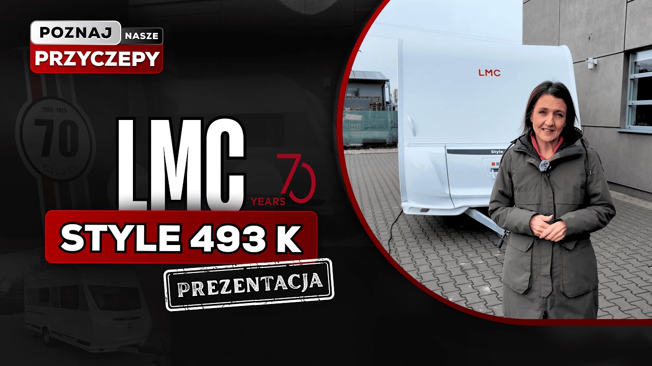 LMC Style 493 K - rodzinna przyczepa kempingowa