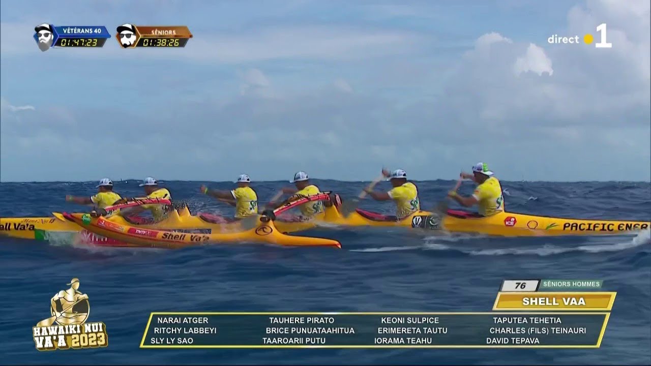 Hawaiki nui vaa 2023 - Étape 1 Huahine - Raiatea v2