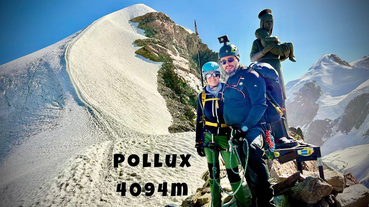 Unser erster 4000er - Pollux 4094m🇨🇭