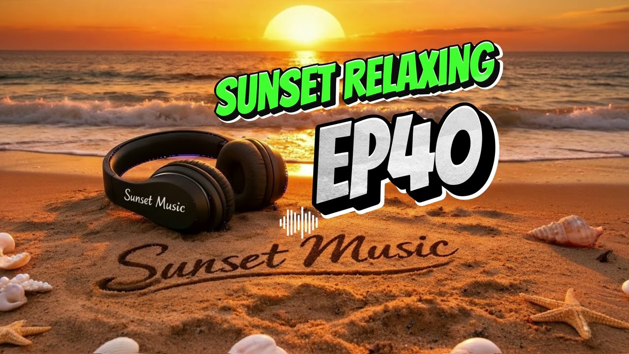 Relaxing Sunset Music for sleep🌅EP40: Golden Sunset Relaxation Peaceful Deep Sleep Music 🌙