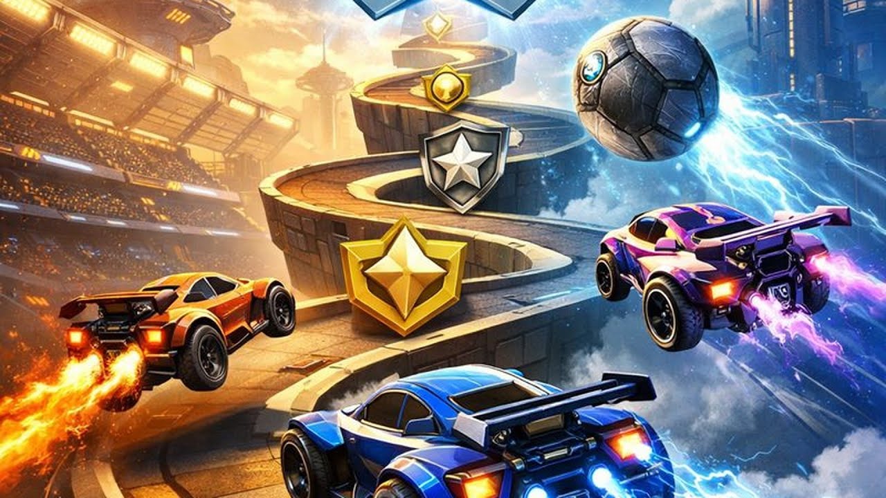 الطريق الي بلاتينيوم3                               #funny #rocketleague #viral #gaming #comedy