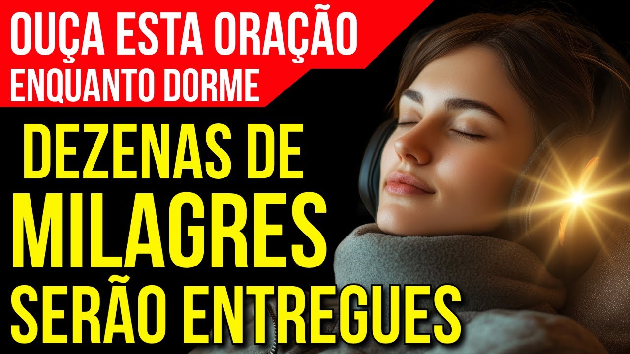 ORAÇÃO PARA PEDIR A DEUS CURA, PROSPERIDADE, PAZ E SOLUÇÃO DE PROBLEMAS | Ouça Enquanto Dorme