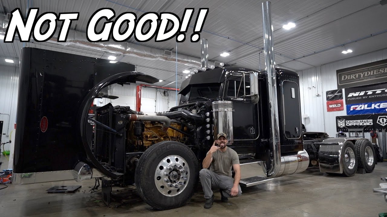 SLAMMING My PETERBILT 379 With CUSTOM AirRide Kit!!!  PART 2