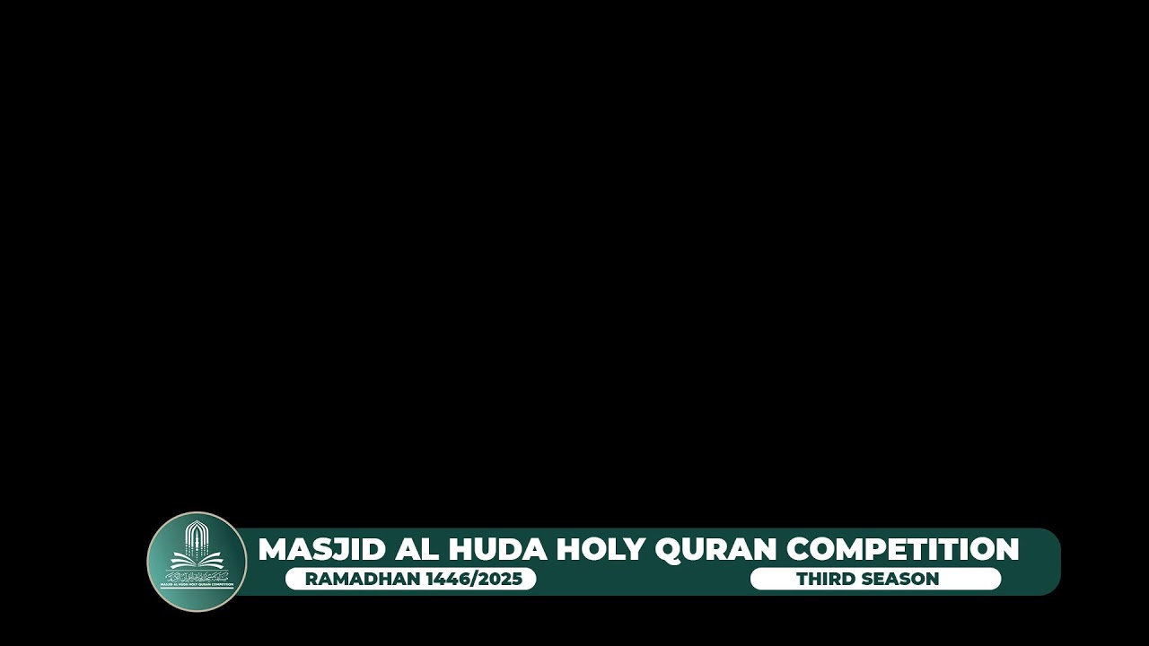 MUSABAQA 2025 DAY 1 | MASJID ALHUDA SOUTH B |