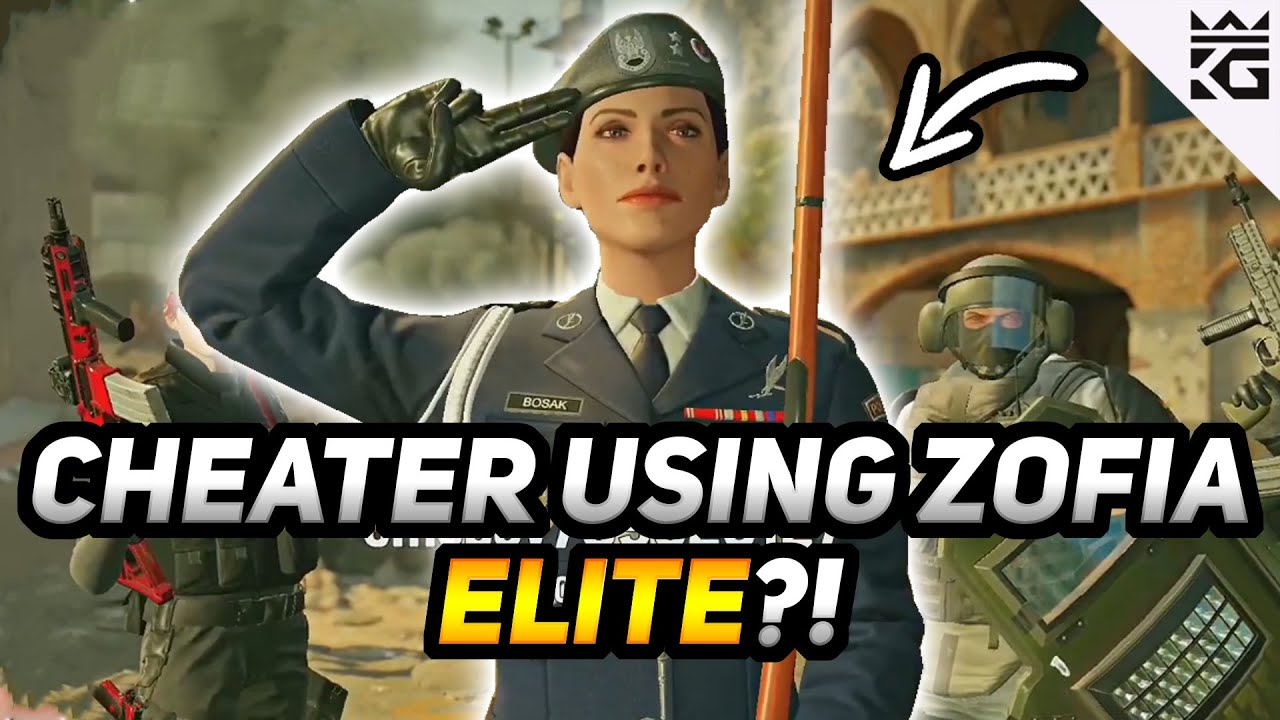 Cheater Using Zofia Elite!