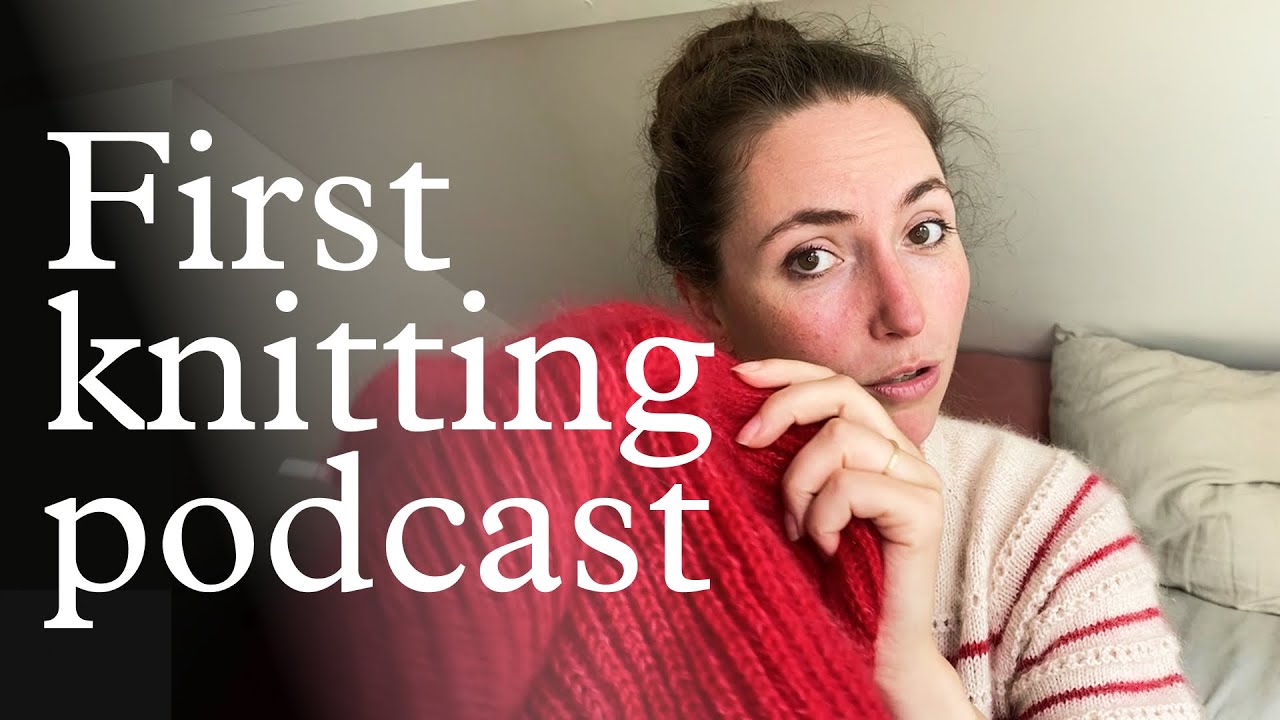 Ida Tee, Champagne Cardigan, Amy Slipover, Agnete Cardigan & future plans | Knitting podcast Ep.01