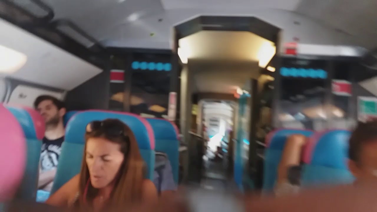 رحلة بالقطار السريع TGV من مرسيليا الى باريس.