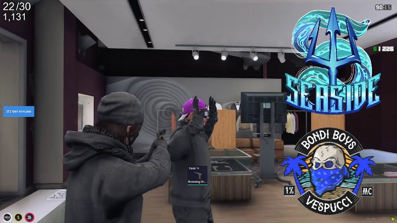 BBMC Shoots & Robs Seaside Member