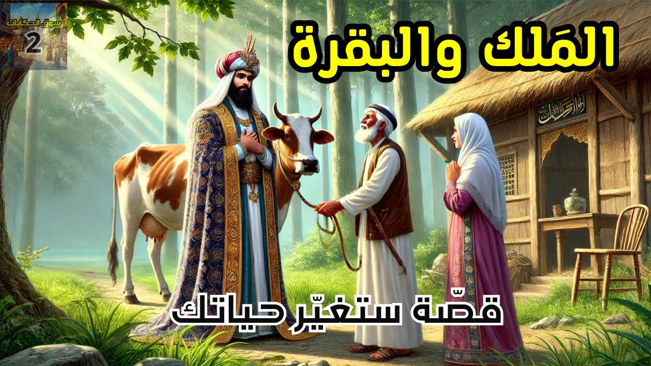 قصة الملك والبقرة، قصة ملهمة ومعبرة، قصة ستغير حياتك...