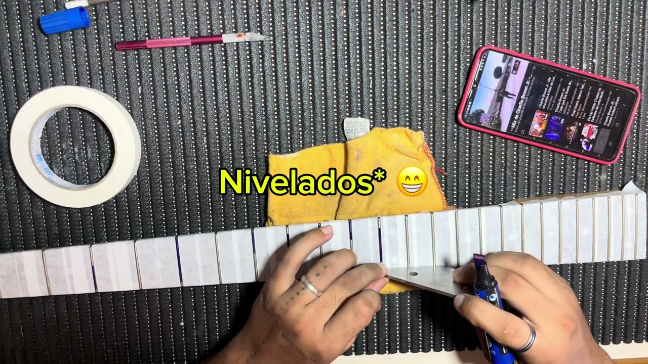 Tutorial Retifica de Trastes