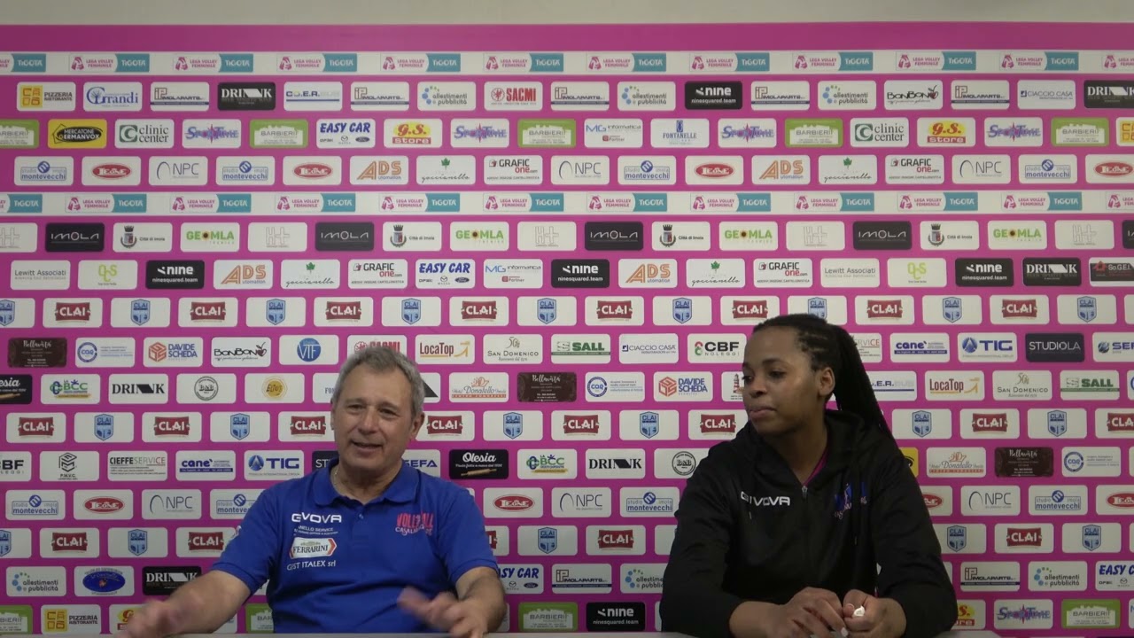 Conferenza stampa 🎤 CUELLO e NWOKOYE (èPiù Casalmaggiore)
