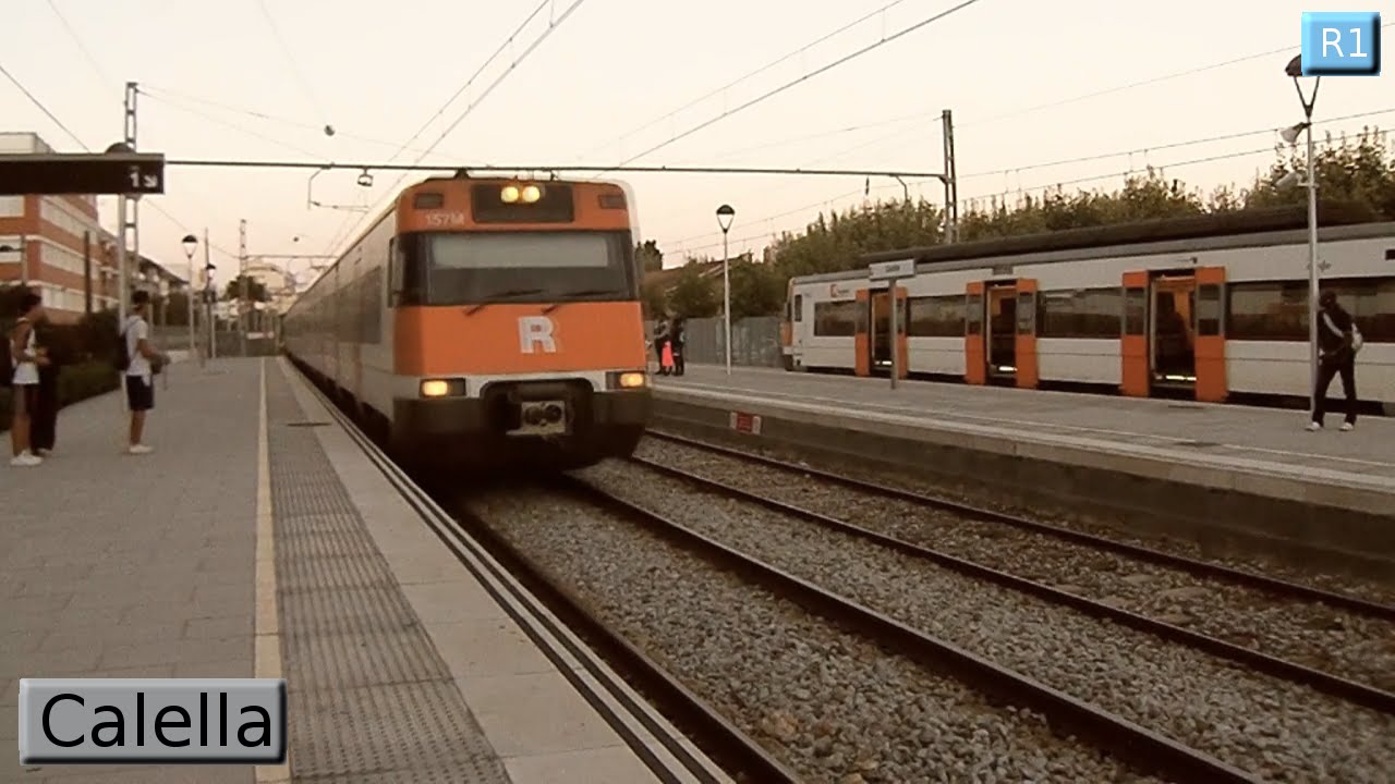 Calella R1 : Rodalies Barcelona ( Renfe 447 )
