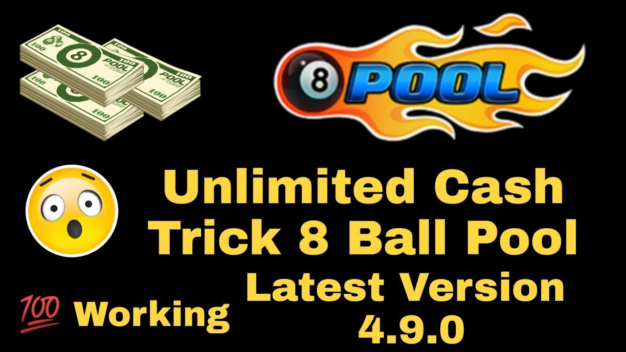Unlimited 8 Ball Pool Cash Trick | 💯 Real Working | 4.9.0 Version Latest
