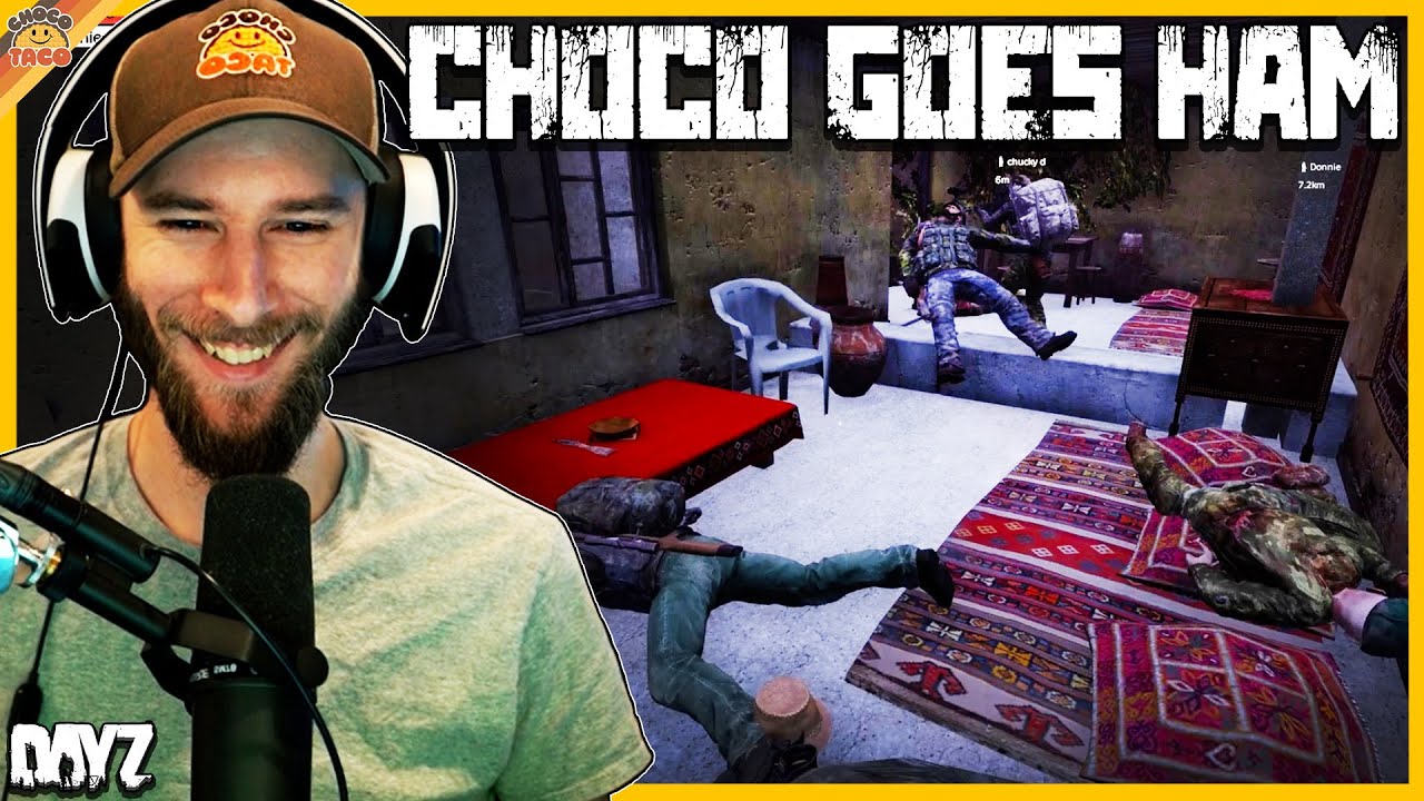 Base-Building Until chocoTaco Goes HAM ft. Reid & Swagger - DayZ Deer Isle Gameplay