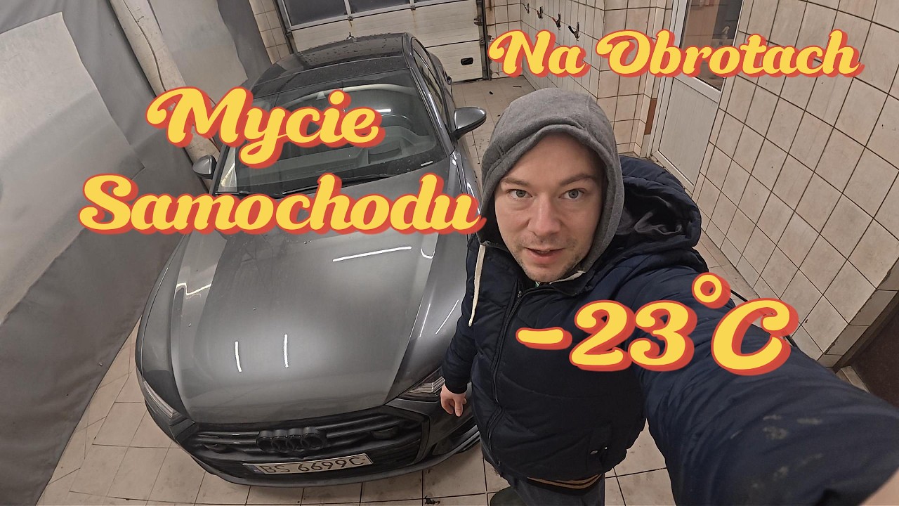 MYCIE AUTA ZIMĄ - Czy to bezpieczne ?