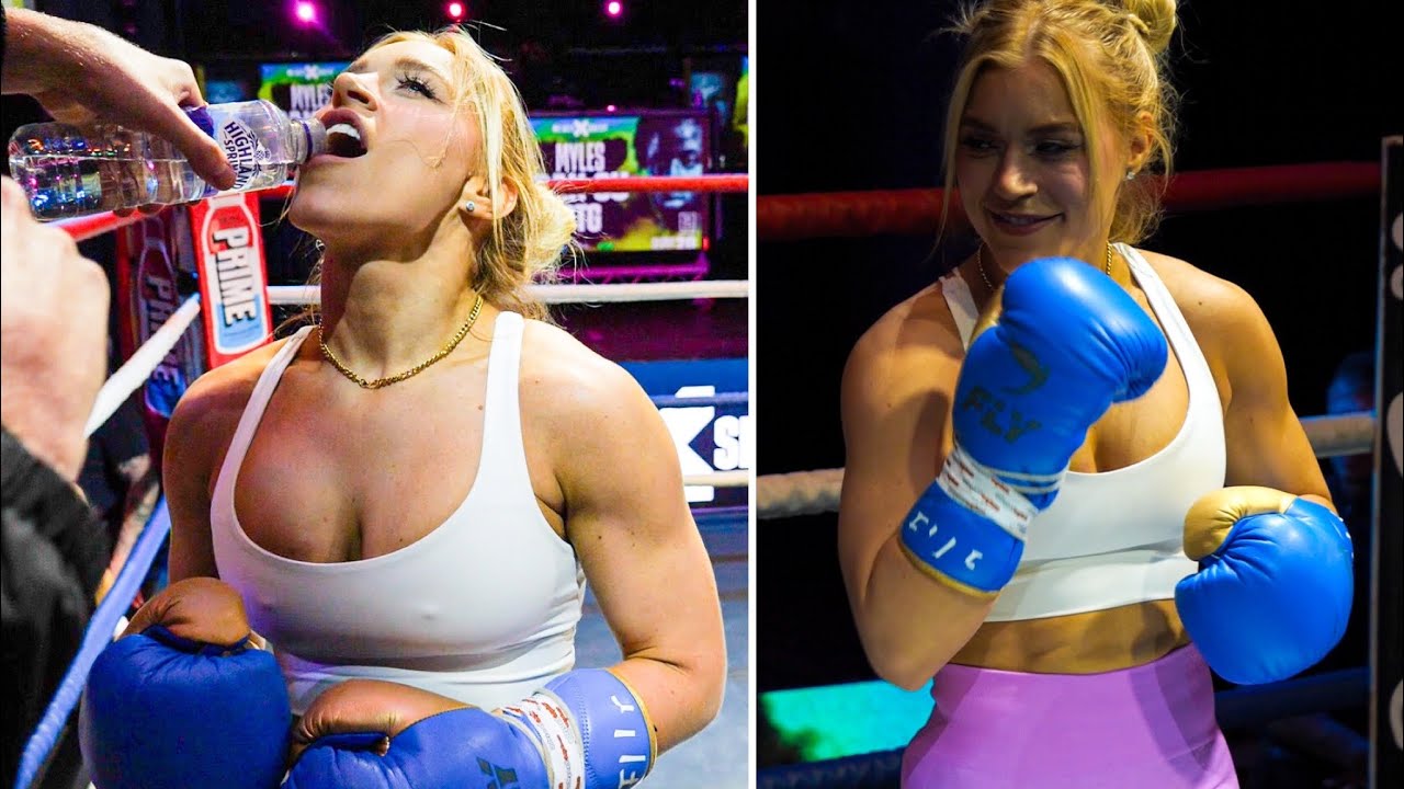ELLE BROOKE BOXING WORKOUT
