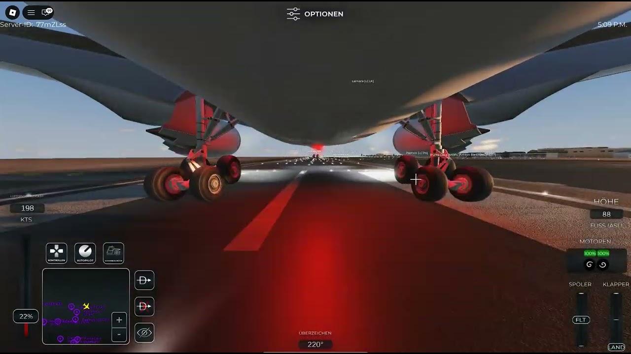 Landing in PF