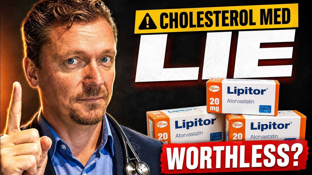 Statin Deception (Truth about Cholesterol Medicines) New Study!!