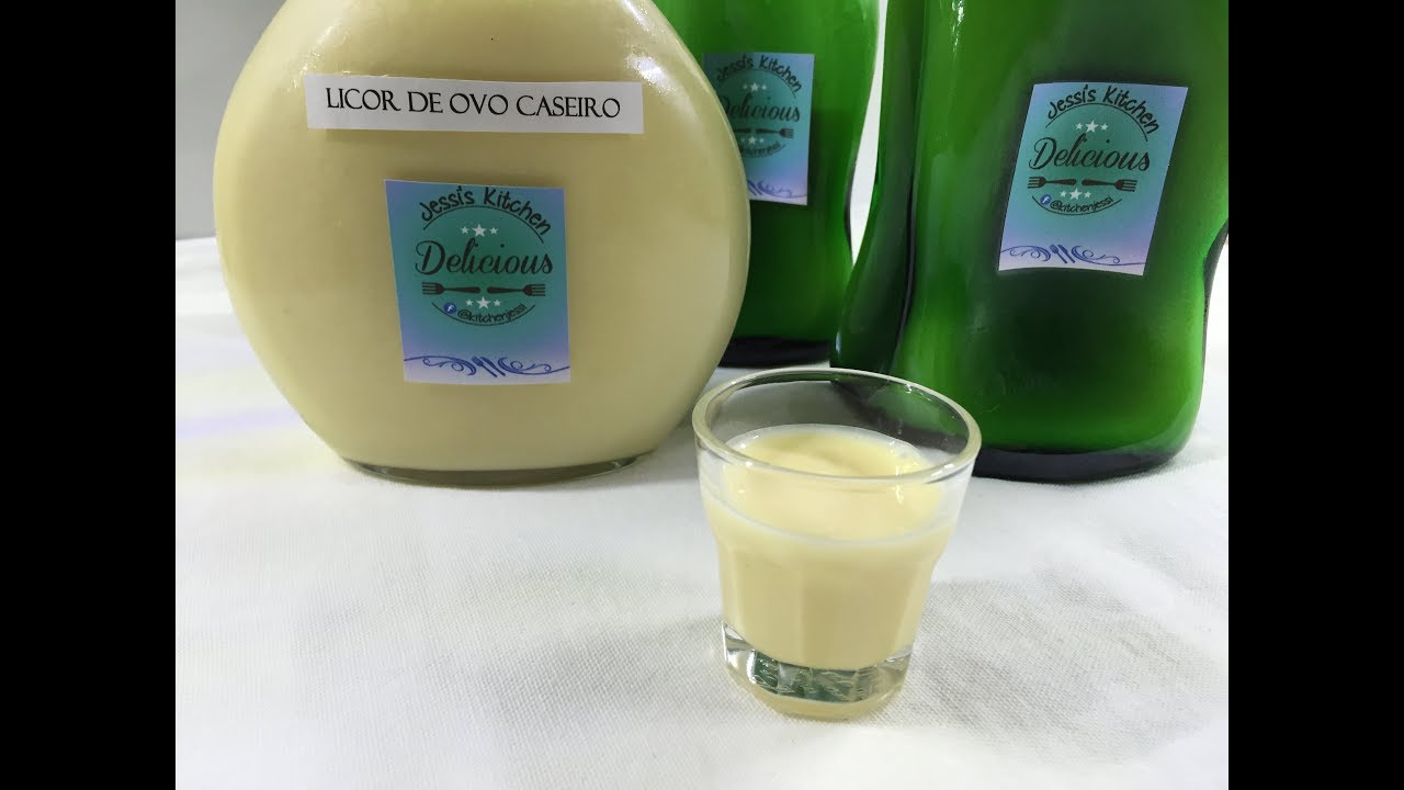 GERMAN EGG LIQUEUR - EIERLIKÖR - HOMEMADE
