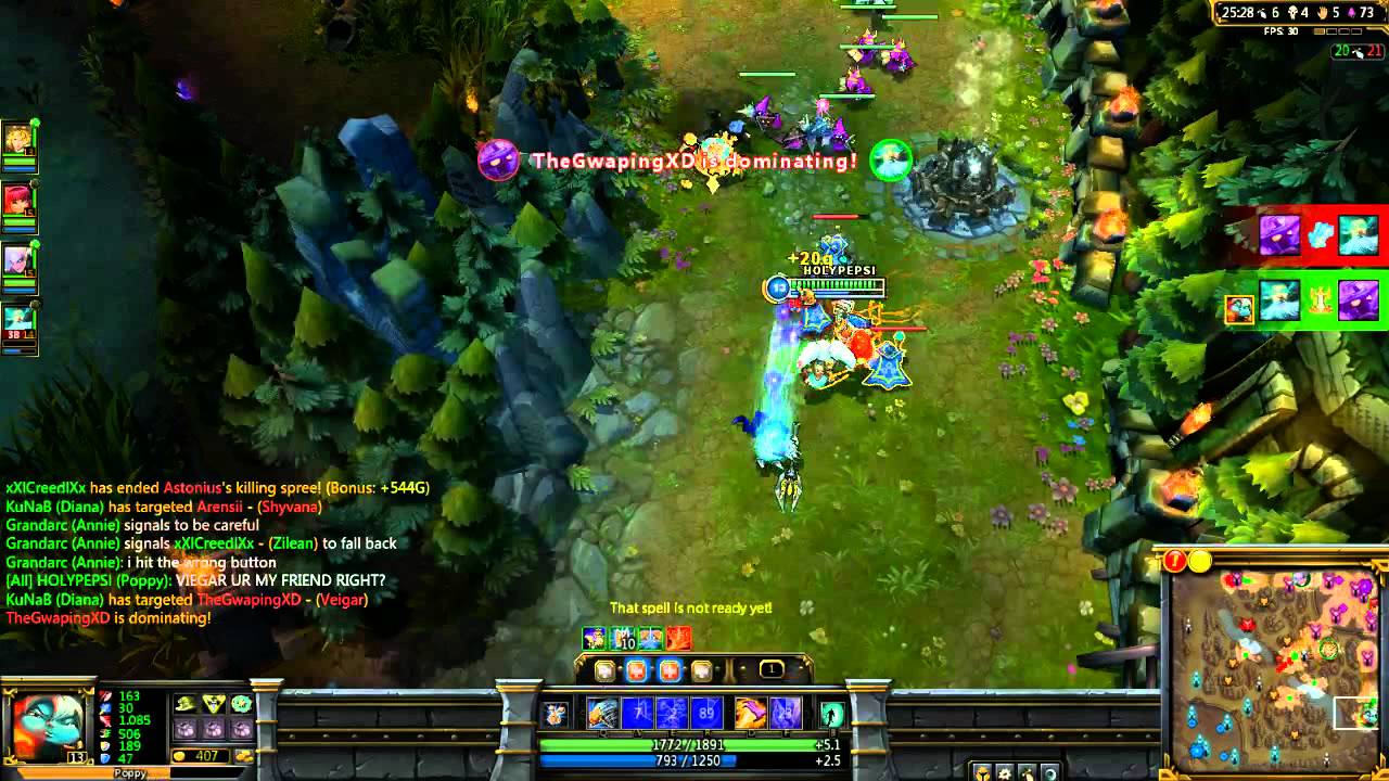 League Of Legends: Poppy The Amazing Ninja