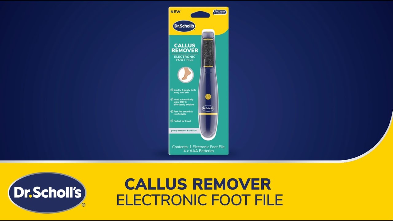 Dr. Scholl's&reg; Callus Remover Electronic Foot File