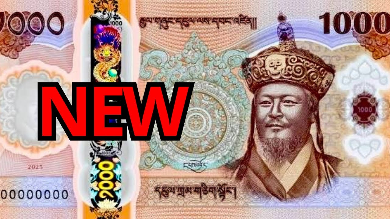 Bhutan Just Released New Banknotes 🇧🇹