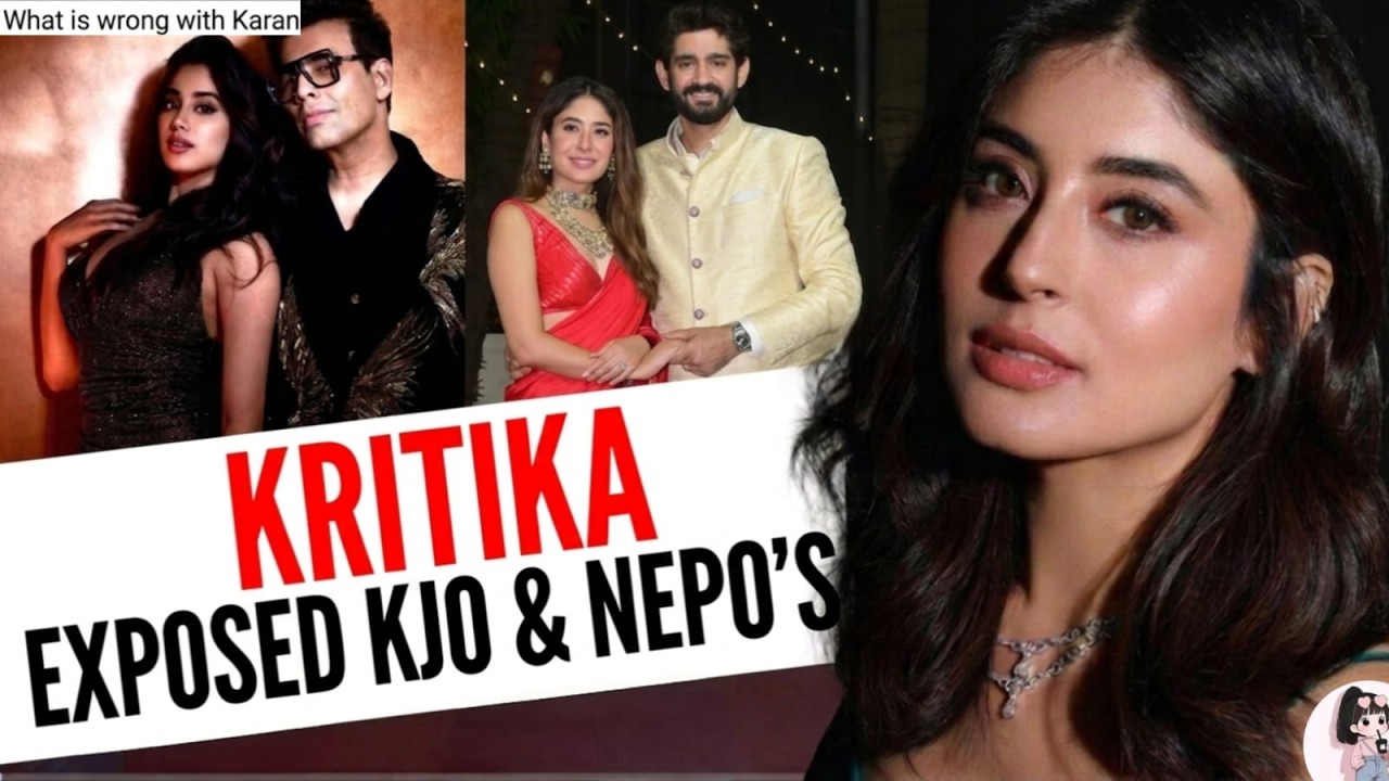When will the Nepo kids learn?How Kritika Kamra just showed Janhvi & Ananya what 