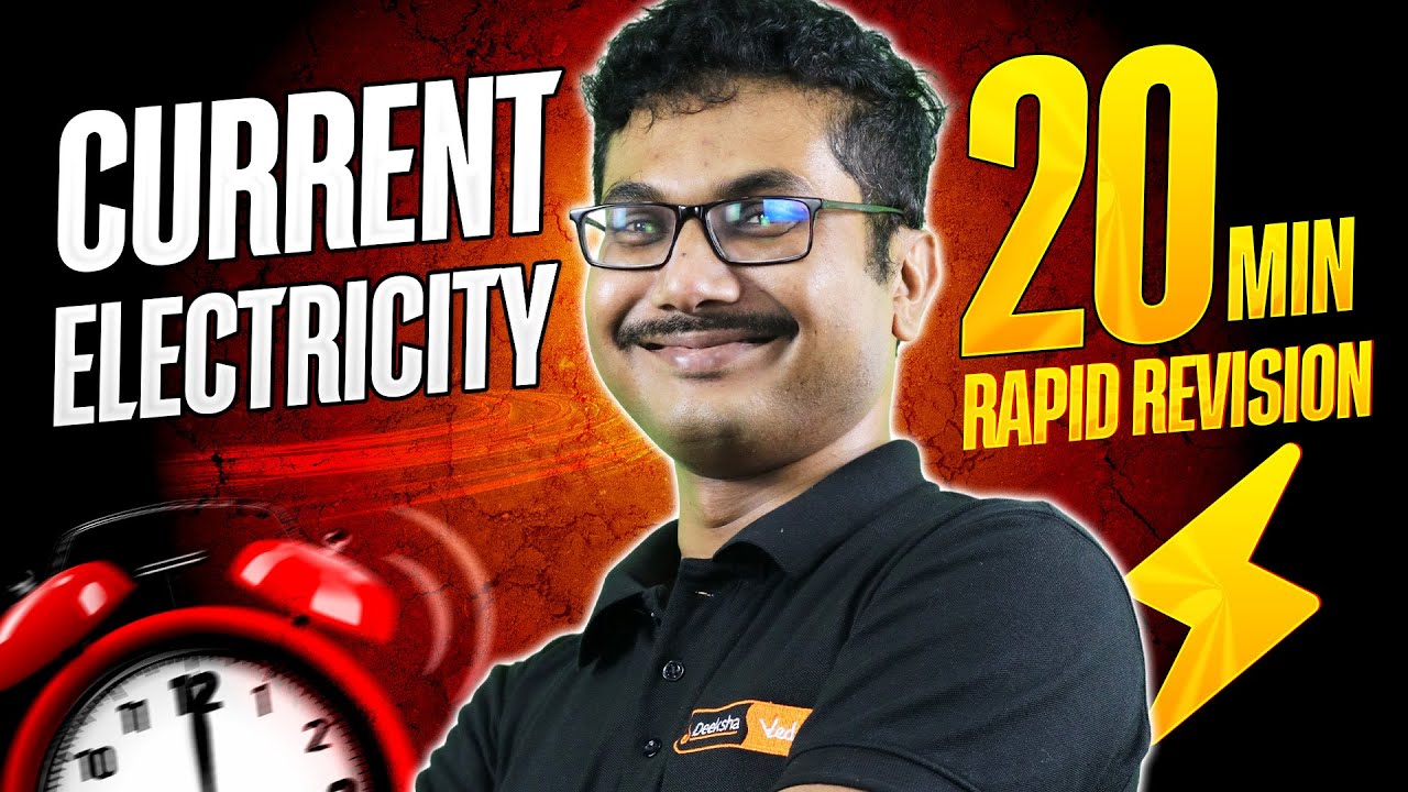 ⚡ Current Electricity Rapid Revision in 20 Minutes | 2nd PUC Physics 🔥