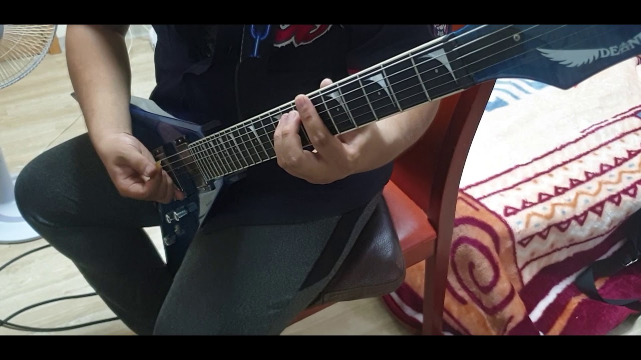 Megadeth- youthanasia (guitar cover)