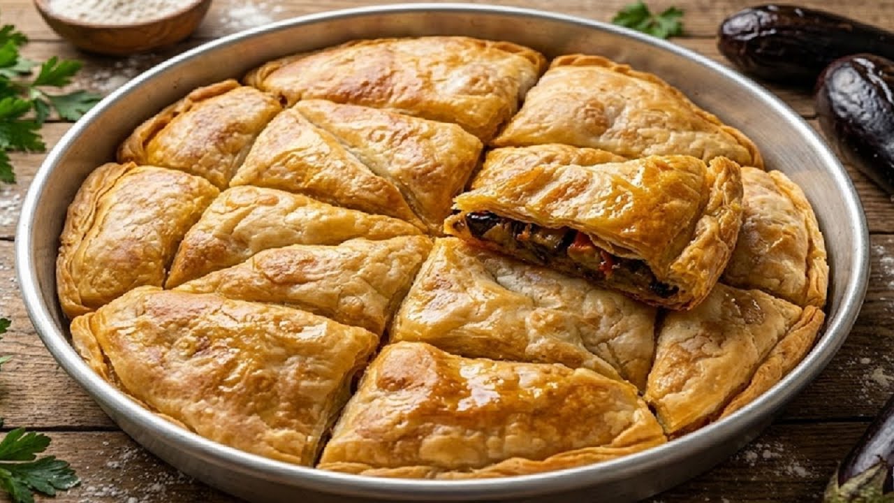 67 Börek - PATLICANLI ARNAVUT BÖREĞİ SANATI