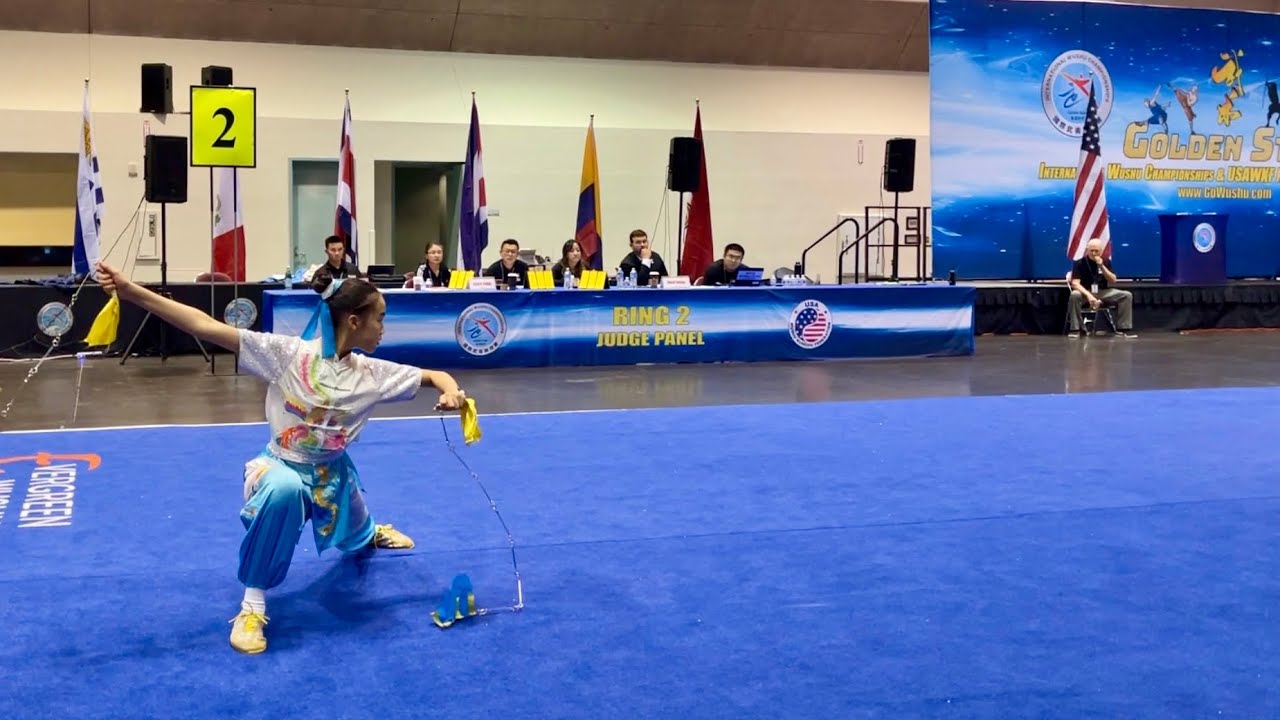 Golden State International Wushu Competition 2023 Double Chain Whip