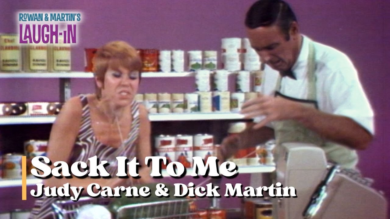 Sack It To Me | Judy Carne and Dick Martin | Rowan & Martin's Laugh-In