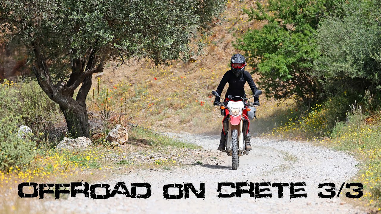 Motorcycle adventure on Crete - 2x a Honda CRF250L - Greece - Ep.22-3