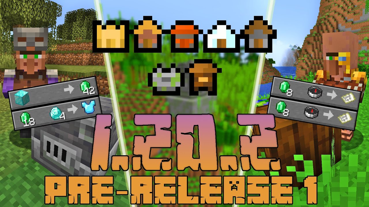 Minecraft 1.20.2: [Pre1] Co Nowego? NOWE MAPY! AKTUALIZACJA HANDLU i WIEŚNIAKÓW!