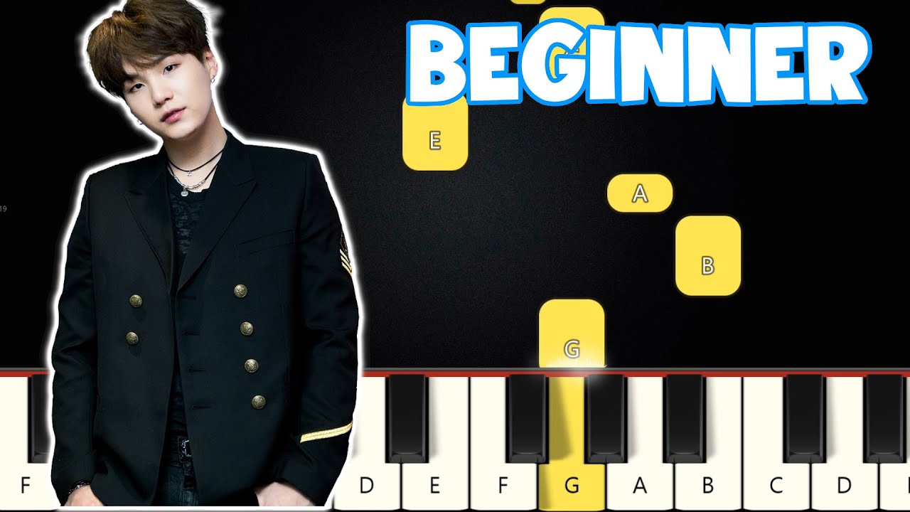 Spring Day - BTS | Beginner Piano Tutorial | Easy Piano