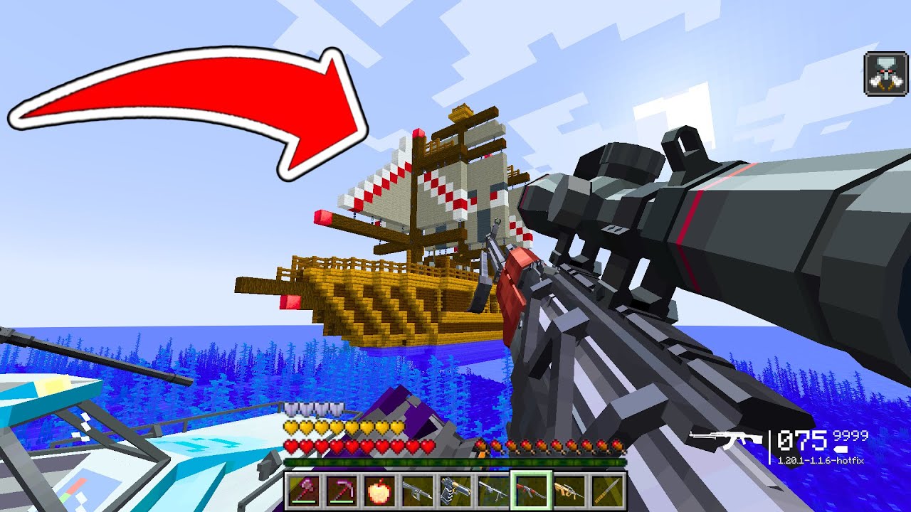 Can You Survive the Pillager Warship in Minecraft?