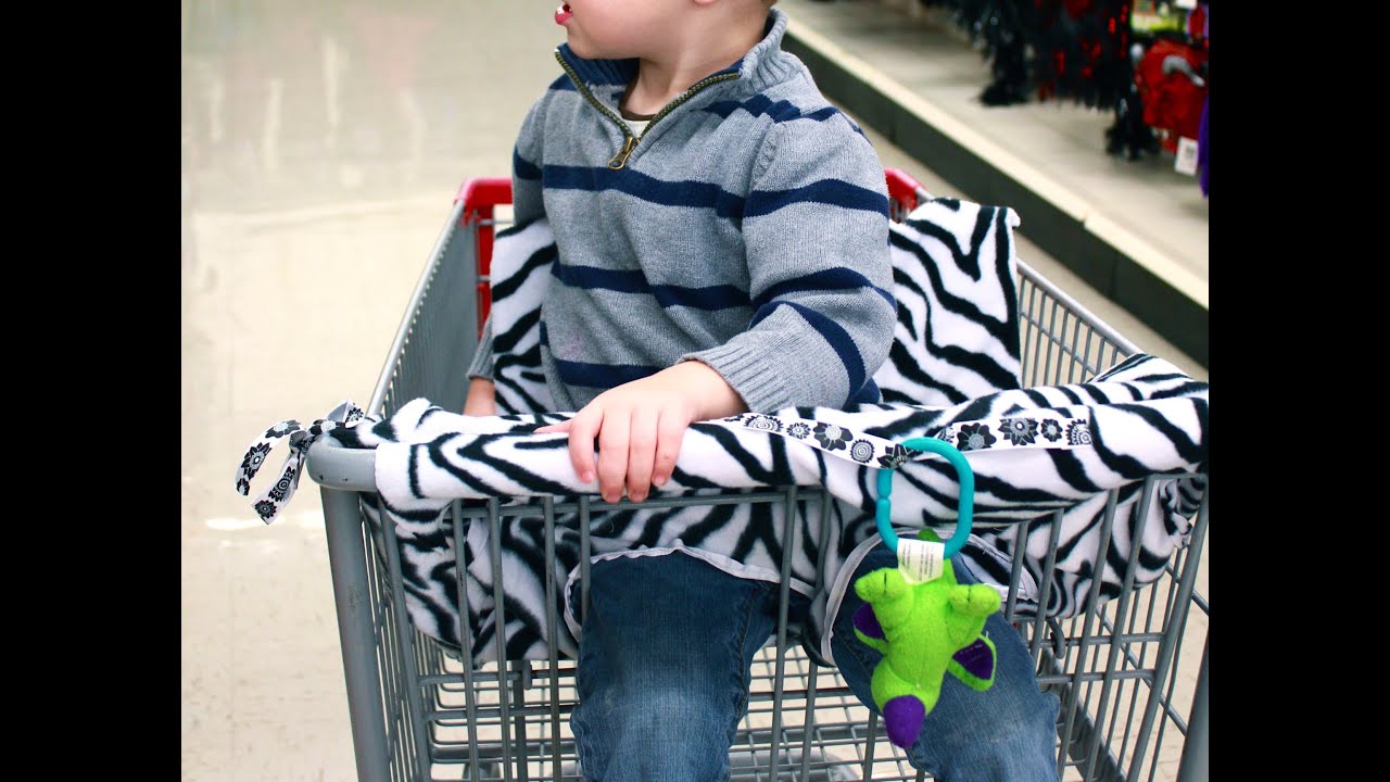 DIY: Super Simple Shopping Cart Cover