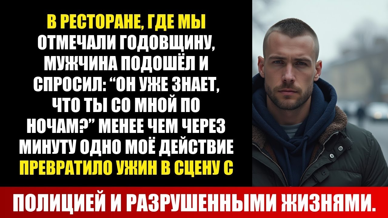 ОН РАСКРЫЛ ИХ ИЗМЕНУ В РЕСТОРАНЕ — А Я ПРЕВРАТИЛ ЭТУ НОЧЬ В АД