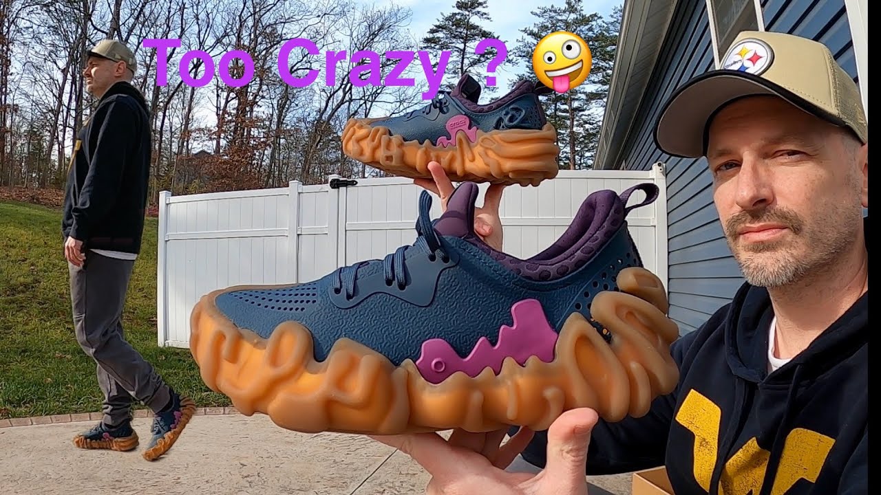 Salehe Bembury Crocs - Juniper Sneaker - TARO - это просто сумасшедшие кроссовки.