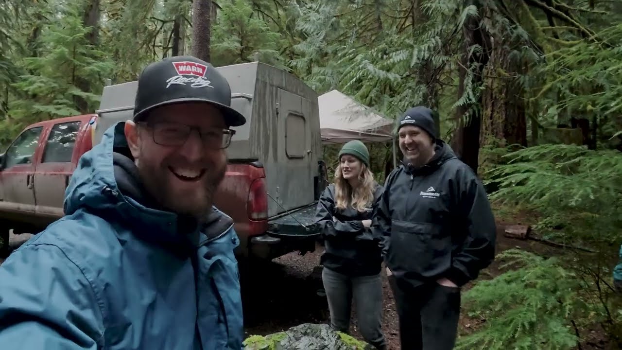Truck Camping in an Atmospheric River with My Friends