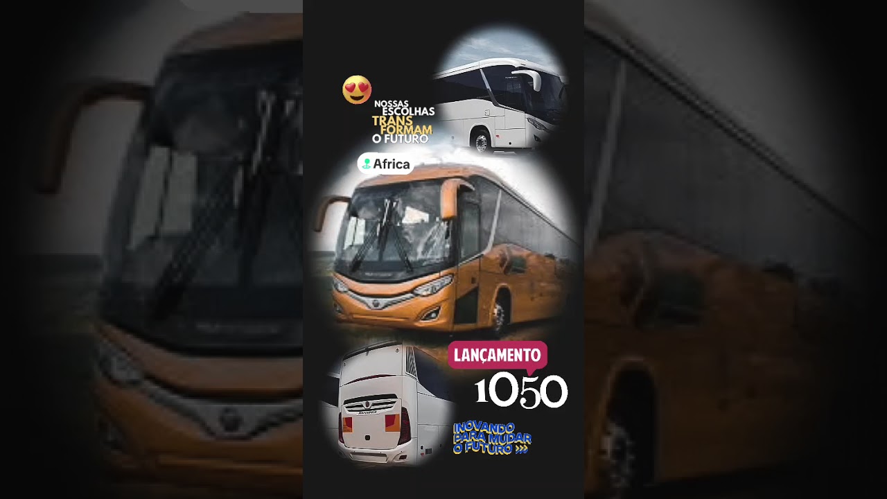 Marcopolo lan&ccedil;a no mercado &aacute;fricano &ocirc;nibus rodovi&aacute;rio audace 1050