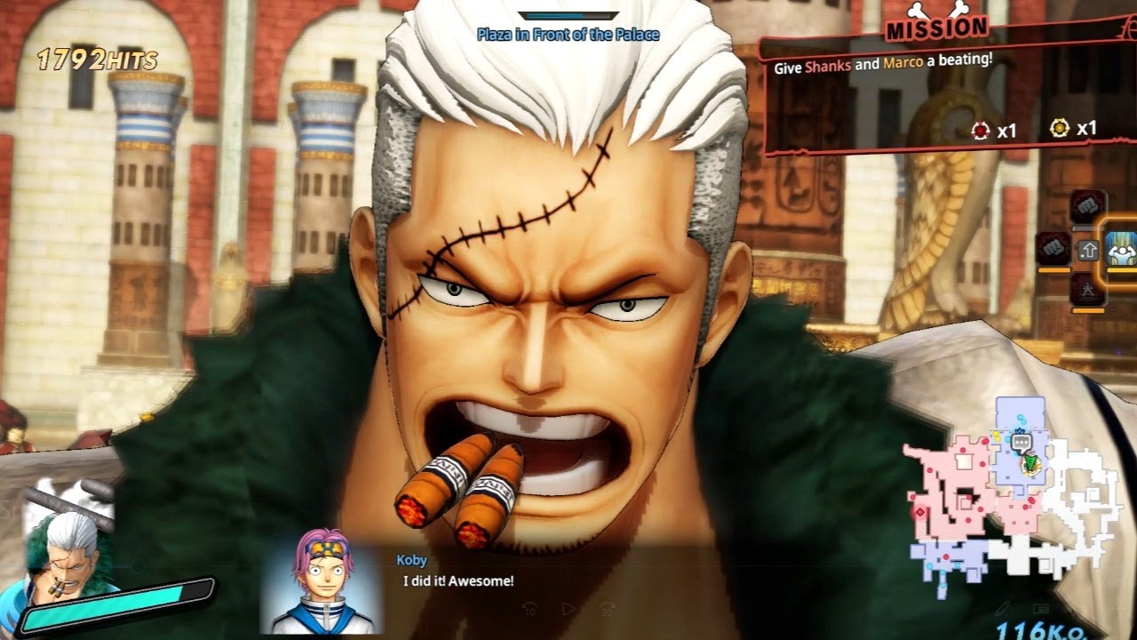 One Piece : Pirate Warriors 4 | Smoker Max Level Gameplay