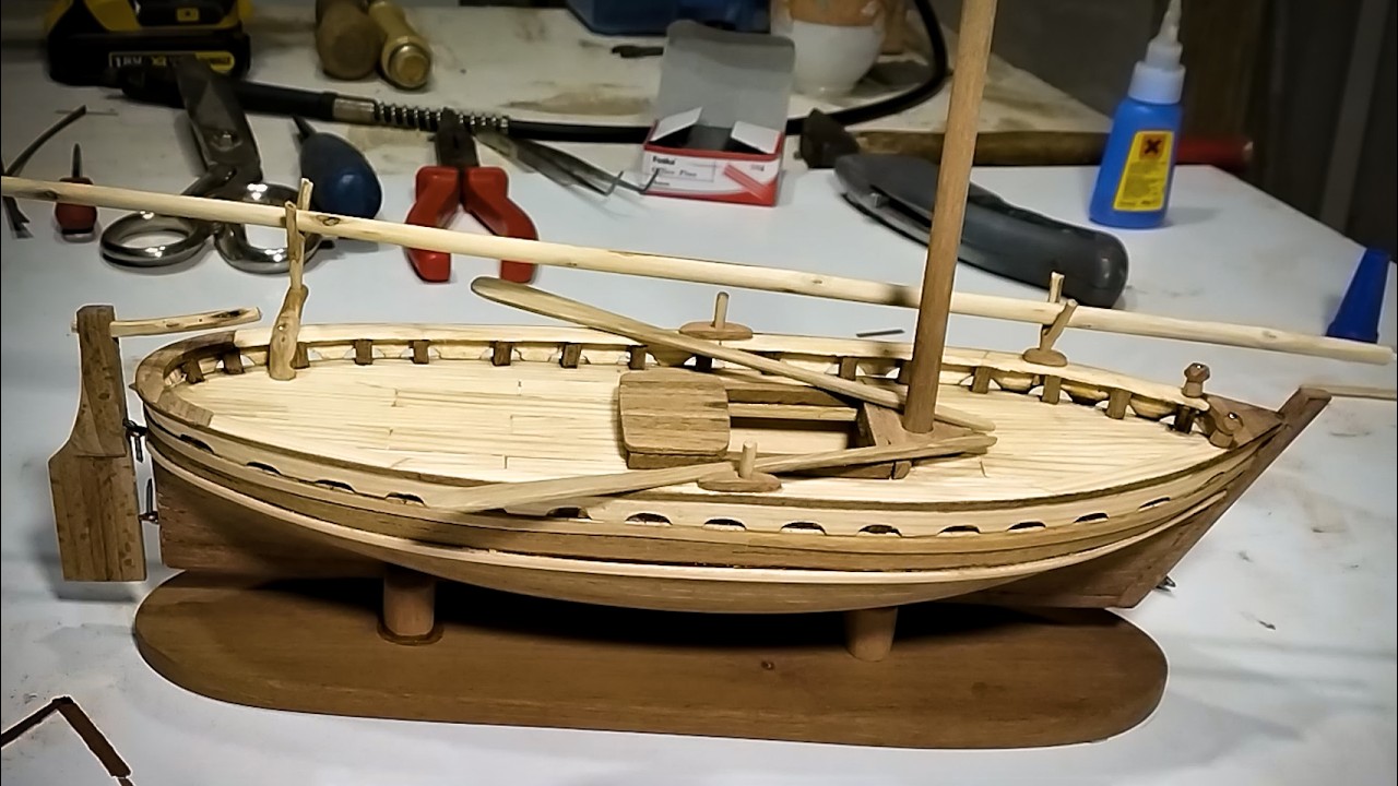DIY Ship Model Tutorial | Build Your First Wooden Boat (Beginner Woodworking Project)