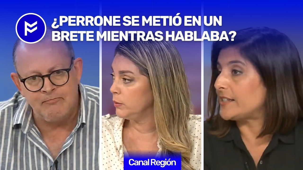 ⚠️¿PERRONE SE METIÓ EN UN BRETE MIENTRAS HABLABA?