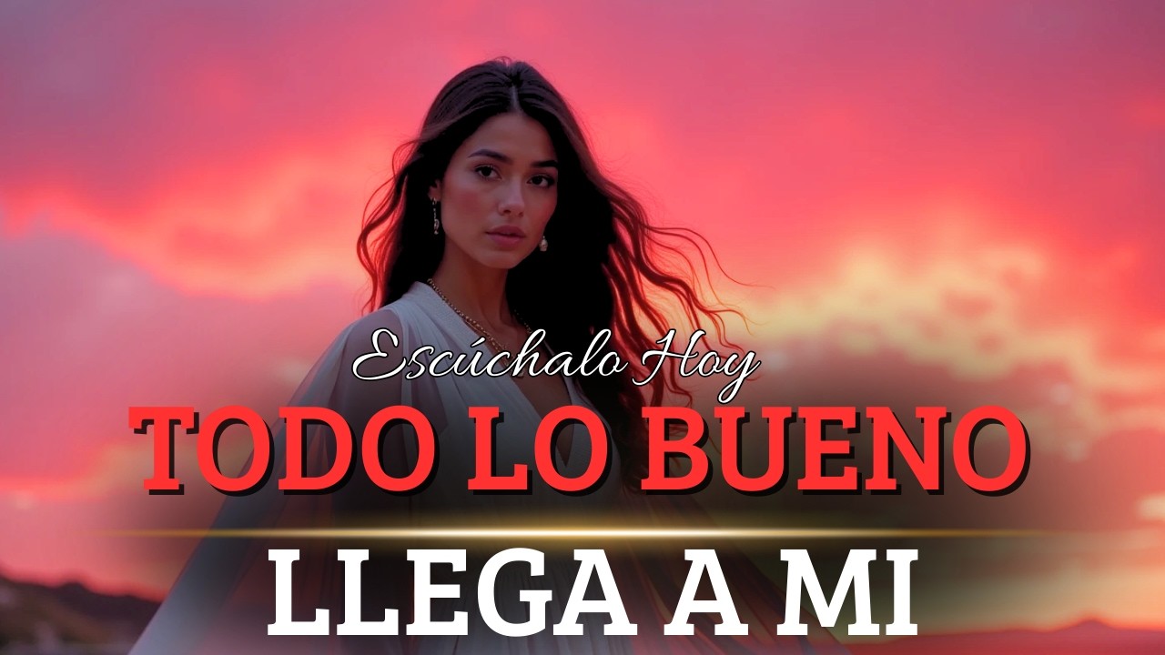 ✨🙏 TODO LO BUENO LLEGA A MÍ ✨🙏 Canción Cristiana de Prosperidad y Fe | Afirmaciones Poderosas