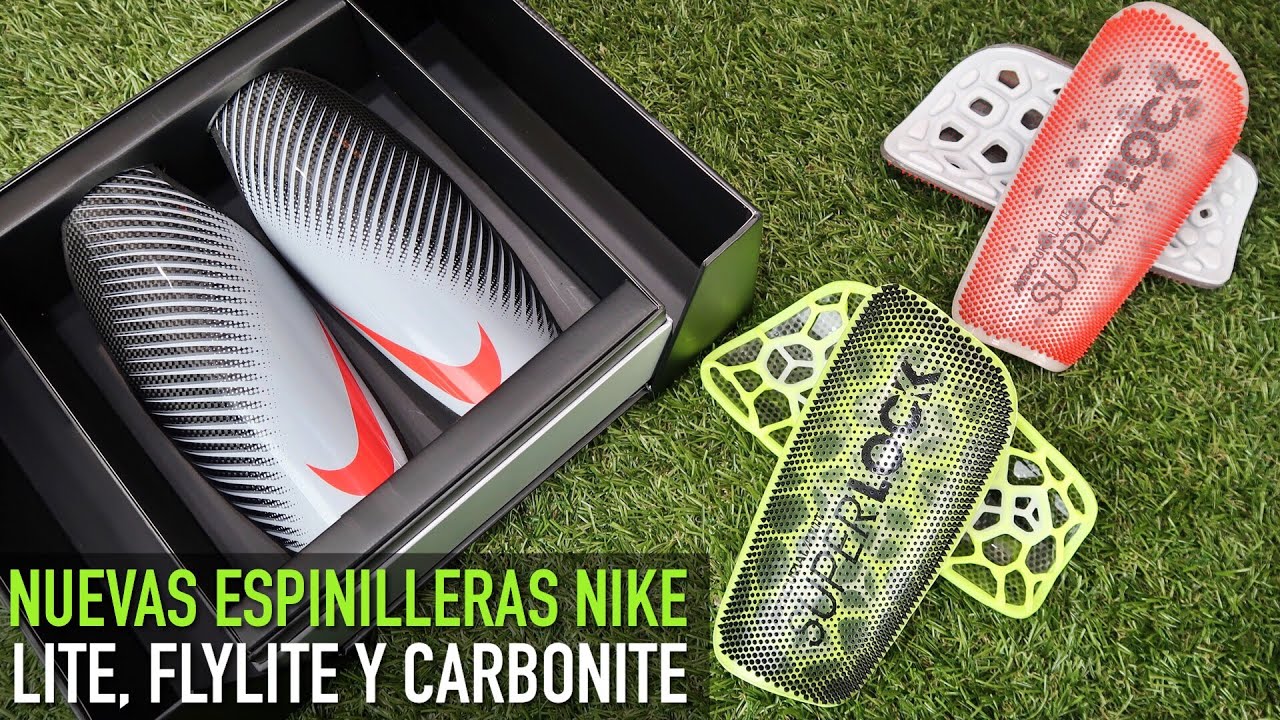 NUEVAS ESPINILLERAS NIKE | LITE, FLYLITE Y CARBONITE | REVIEW