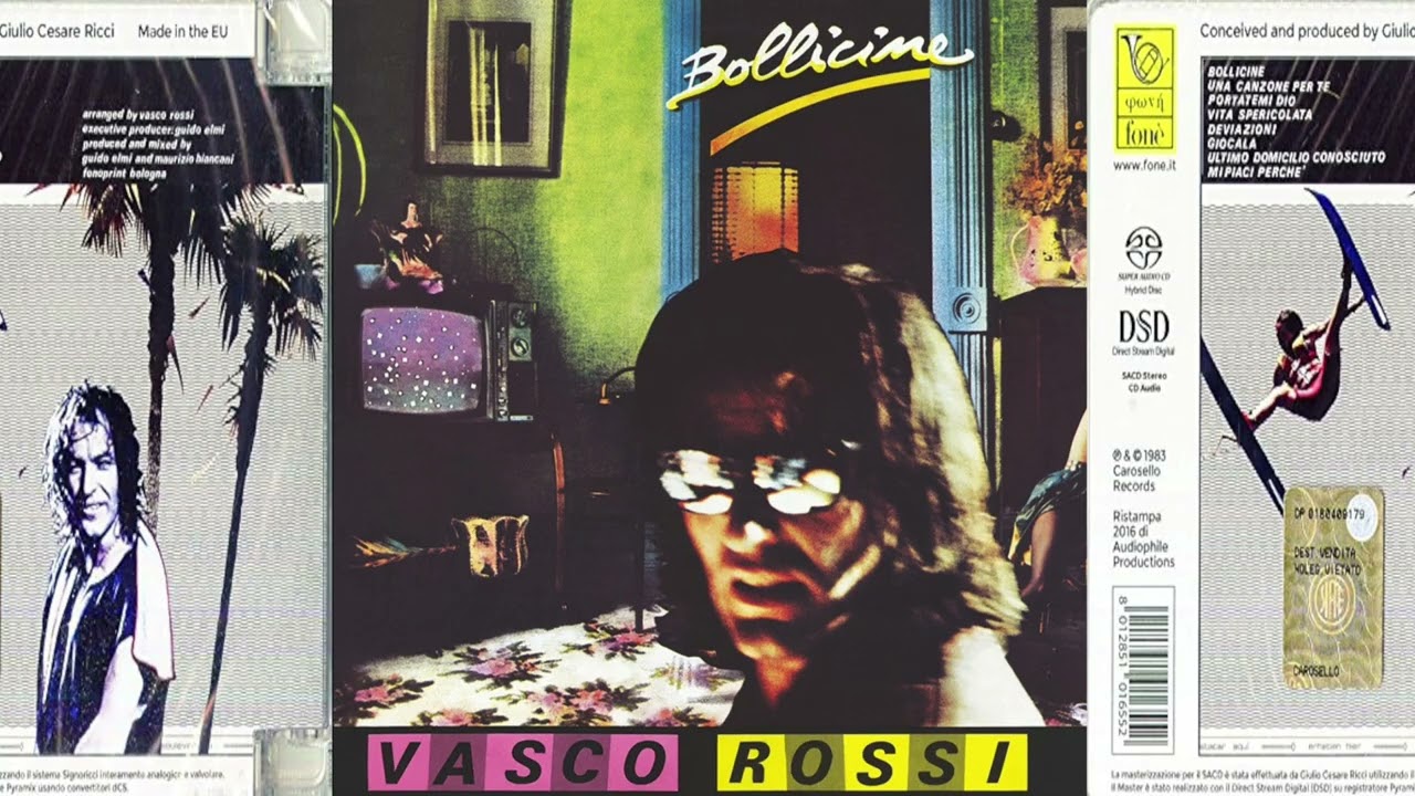 Vasco Rossi - Bollicine (Full Album 1983)