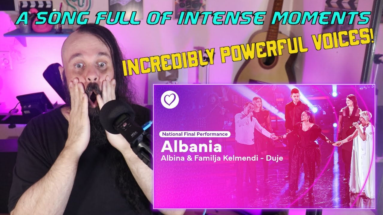 HEAVY METAL SINGER REACTS TO ALBINA & FAMILJA KELMENDI DUJE | REACTION