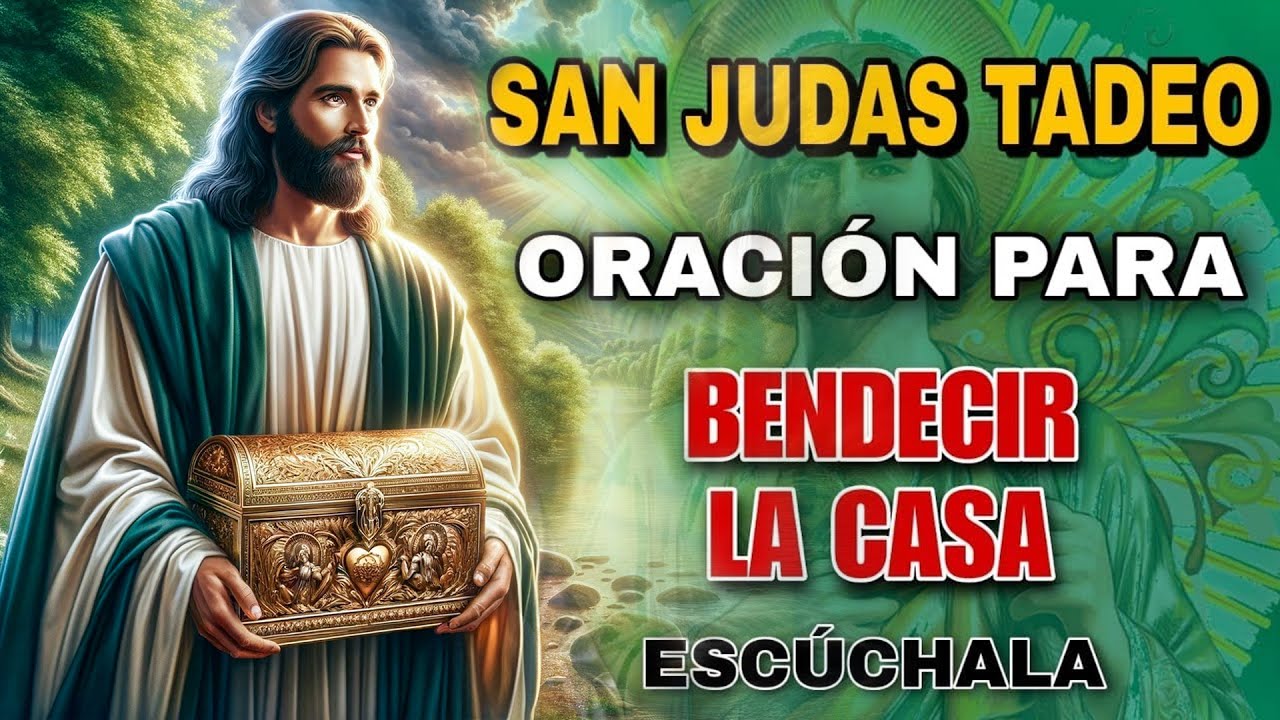EN MENOS DE 3 MINUTO - ATRAE RIQUEZA Y PROSPERIDAD TOTAL A TU VIDA - LLAVE MAESTRA San Judas Tadeo
