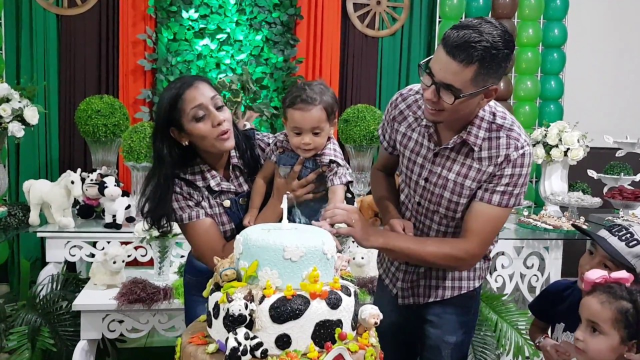 Aniversário do Pedro Miguel (Parabéns) - 1 Ano